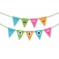 thumbnail image 1 of Inkdotpot Party Decorations For KidsI Am TenPennant Banner Flags For Boy MonsterBirthday BuntingParty Garland, 1 of 4