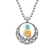 thumbnail image 1 of Acuarela de piña tropical fruit Collares Colgante Retro Moon Stars Jewelry Unbranded M, 1 of 3