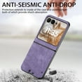 thumbnail image 5 of ELEHOLD Case for Motorola Razr 60/Razr 2025/Razr 2024, Shockproof Phone Case Slim Anti-Scratch PC Cover,Purple, 5 of 8