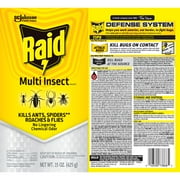 Raid Multi Insect Killer 7, Indoor & Outdoor Bug Spray, 15 oz