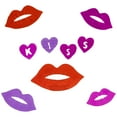 thumbnail image 5 of Northlight Set of 5 Double Sided Valentine's Day Gel Window Clings, 5 of 8