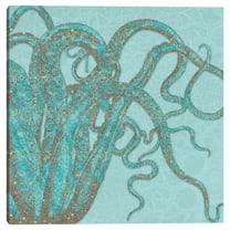 Masterpiece Art Gallery Tentacles by Tina Lavoie Canvas Art Print