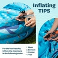 thumbnail image 4 of Inflatable Kiddie Pool for Toddlers, 48"X12" Round Plastic Blow Up Kids Swimming Pool, Outdoor Water Play, Ball Pit Toys for Kids Age 2 3 4 5,, 4 of 9