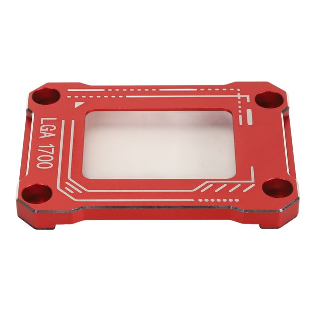 LGA1700 Boucle Anti-Flexion, Plaque de Pression Incurvée, Boucle de Fixation Cpu, Fixateur de Correction de Flexion sous Contrainte Cpu, Entièrement Équipé et Fixe Sans Installation de Trace