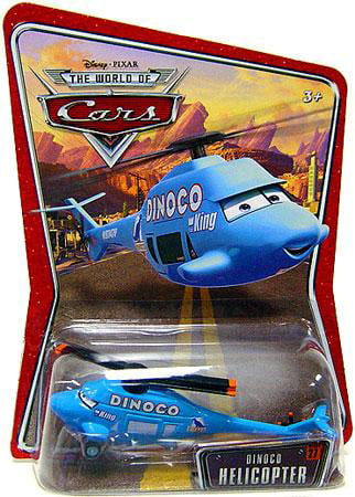 Disney Pixar Cars King Dinoco Helicopter 1:55 Diecast Model Toy Car Kids Gift 
