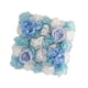 thumbnail image 3 of Fondo de arreglo de pared de flores artificiales para boda con hilera de flores, arco de flores DIY Azul oscuro, 3 of 9