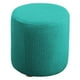 thumbnail image 1 of Funda protectora para reposapiés redonda de mezcla de poliéster y elástica. Verde oscuro, 1 of 8