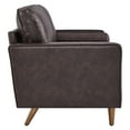 thumbnail image 3 of Modway Valour Modern Style Leather and Dense Foam Loveseat in Brown Finish, 3 of 4