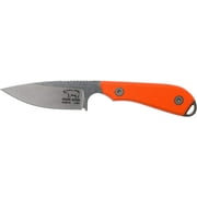 White River Knives M1 Pro Fixed Blade Knife 3in S35VN Steel Orange Textured G10 Handles