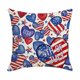 thumbnail image 2 of Independence Day Pillow Covers Striped Print Seat Cushions For Indoor Holiday Decor, 2 of 6