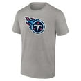 thumbnail image 2 of Men's Fanatics Heather Gray Tennessee Titans Primary Logo T-Shirt, 2 of 3