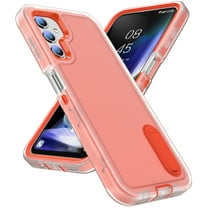 Allytech for Samsung Galaxy A14 5G Case, Kickstand Military Grade Protective Hybrid Rugged Shockproof Anti-Scratch PC Shell Cover for Samsung Galaxy A14 5G - Clear