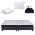 thumbnail image 1 of Colchón King Size Therapy + Box + Almohada One + Protector Cloud + Sabanas Softy, 1 of 8