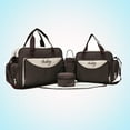 thumbnail image 5 of Ounona Multifunctional Tote Diaper Bags with 5-Piece Organizer, Coffee, 5 of 7