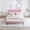Dark Gray, variant on New Full Size Upholstered Platform Bed Frame with Modern Button Tufted Linen Fabric Headboard, No Box Spring Needed, Wood Slat Support, Easy Assembly, pink