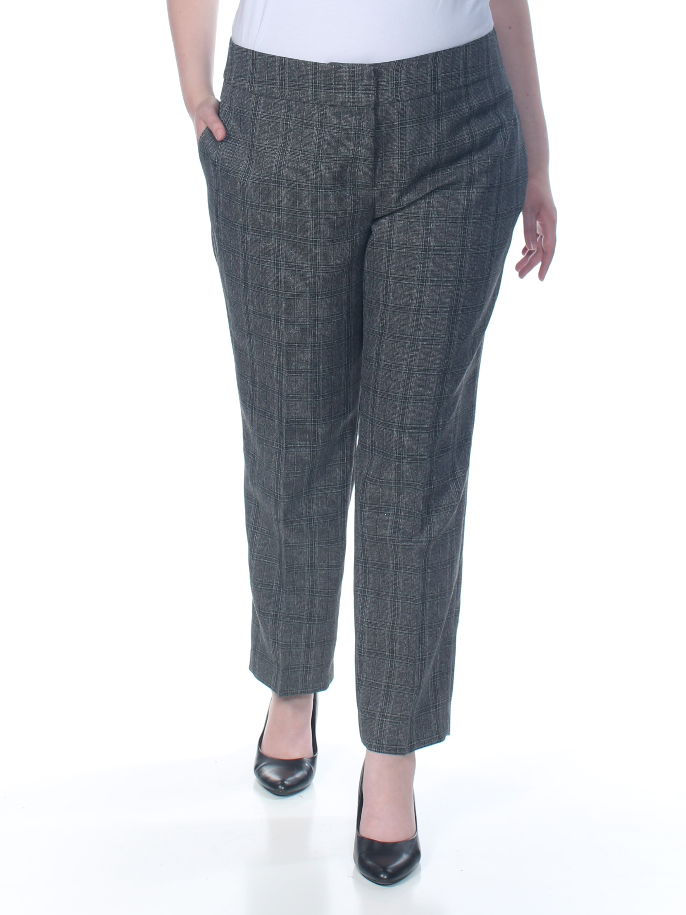 green plaid pants womens