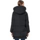 thumbnail image 2 of Chaqueta de plumón gruesa para mujer, parka con capucha, abrigo largo acolchado para invierno, 2 of 5