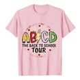 thumbnail image 4 of AWZXDE Hauts pour Filles Enfants Rentrée des Classes T-Shirt Graphique à Manches Courtes Col Rond Lumineux Confortable pour Garçons et Filles, 4 of 4