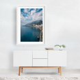 thumbnail image 2 of Amalfi Coast & Mountains 02 - Amalfi Campania Italy Photography White Framed Wall Art Print 12 x 18 inches, 2 of 3