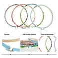 thumbnail image 2 of NUOLUX Sewing Frame Round Embroidery Hoop Tighten Fabric 4Pcs 7.9In, 2 of 8