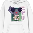thumbnail image 2 of Summer Wars Kenji Front And Back Art Long Sleeve White Adult Sweatshirt-Small, 2 of 5