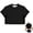 Black, variant on FOPSUFGWFO Mens Crop Tops Basic Casual Short Sleeve T-Shirts Crew Neck Daily Wear Loose Fit Fashion Blouses For Male Party Night Out Blue L