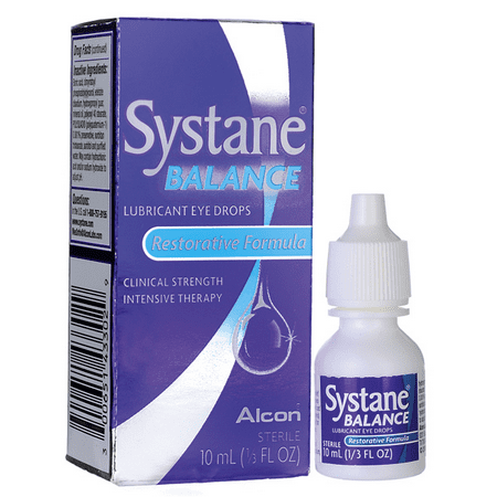Alcon Systane Balance Lubricant Eye Drops - Restorative 