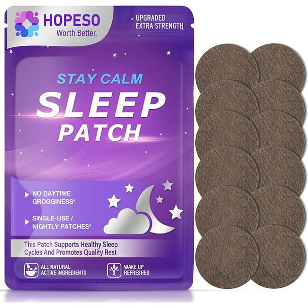 Sleep Patches, 50 PCS, with Melatonin and Herbal Extracts, Enhance
