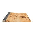thumbnail image 2 of Ahgly Company Indoor Rectangle Solid Orange Modern Area Rugs, 5' x 8', 2 of 4