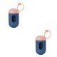 thumbnail image 3 of Methold Dispensador de bolsas de recolección de basura para mascotas, organizador portátil, bolsas de basura, accesorios de transporte de limpieza, Rosa Azul Oscuro 2piezas Methold CBP209822, 3 of 6