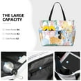 thumbnail image 3 of Honeii Zebra Colourful for Tote Bag with Adjustable Strap,Beach Bag, Waterproof Sandproof Beach Tote Bag, Large Capacity Foldable Beach Bags, 3 of 7