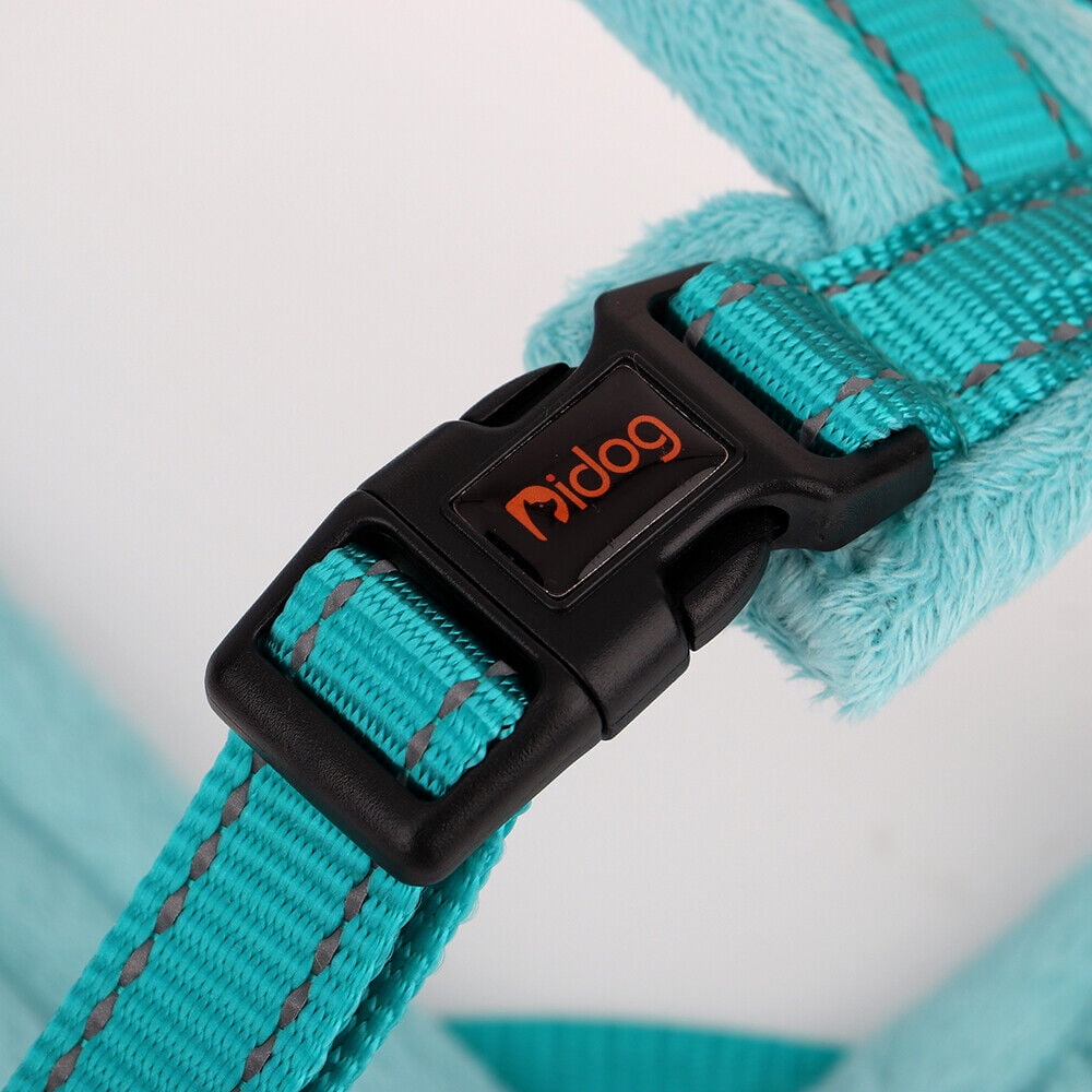 Beirui No Pull Nylon Dog Harness Reflective Soft Comfortable Walking Strap Vest for Small Medium Large Dogs Adjustable