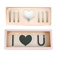 thumbnail image 2 of jifeng Mom Flower Gift Box Creative Mom Letter Shaped Floral Box for Birthday Party Pink, 2 of 9