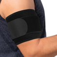 thumbnail image 1 of Tendonitis and Tricep Compression Brace, Bicep Tricep Compression Sleeve Wrap for Pain Relief and Muscle Strains Upper Arm Compression Support (Black, L/XL), 1 of 5