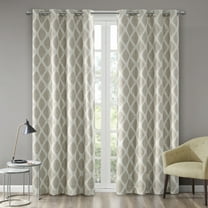 Home Essence Etro Printed Ikat Blackout Window Curtain Panel