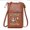 Brown, variant on Classic Women Lightweight Bag Minimalist Design Messenger Bag Soft PU Leather Mother's Day Gift