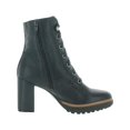 thumbnail image 3 of Naturalizer Womens Callie Combat Leather Ankle Boots Navy 10 Wide (C,D,W), 3 of 3