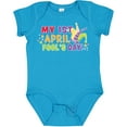 thumbnail image 3 of Inktastic My 1st April Fools Day with Jester Hat Boys or Girls Baby Bodysuit, 3 of 5