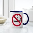 thumbnail image 6 of CafePress - No Smoking Mug - 11 oz Ceramic Mug - Novelty Coffee Tea Cup, 6 of 6