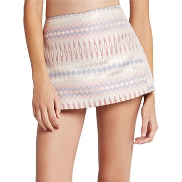 BCBGeneration Jacquard Skort (10, Canyon Clay)