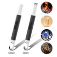 thumbnail image 2 of Generic USB Rechargeable Windproof Flameless Arc Lighter with Battery Indicator, Rose Gold Electric Pulse Igniter for BBQ, Camping, and Outdoor Use, 2 of 6
