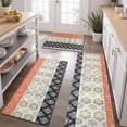 thumbnail image 2 of Colorful Pioneer Flower Pattern Kitchen Rugs Sets Of 3,Kitchen Runner Rugs Non Skid Washable,Decorative Kitchen Floor Mats for Kitchen,Sink,Laundry,17"x30"+ 17"x47" + 17"x59", 2 of 6