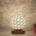 thumbnail image 3 of Huiyi Crystal USB Table Lamp,Crystal Ball Dimmable Modern Night Light for Modern for Bedroom Room Decor Wall Light Gift, 3 of 6