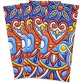 thumbnail image 2 of Coolnut Mexican Talavera Kitchen Dish Towel Set of 6, Soft Absorbent Drying Dishcloths Dish Towels with Hanging Loop for Kitchen Bathroom Bar Home Decor, 28 x 18 Inch Washcloth Gift, 2 of 7