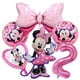 thumbnail image 5 of 1 juego de globos de aluminio de Minnie Mouse rosa de Disney, decoración para fiesta de cumpleaños de niña, suministros para baby shower, juguetes para niños, globos, 5 of 5