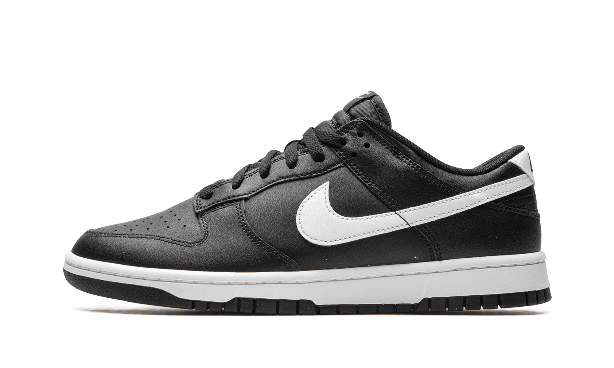 nike dunk low retro black hyper cobalt
