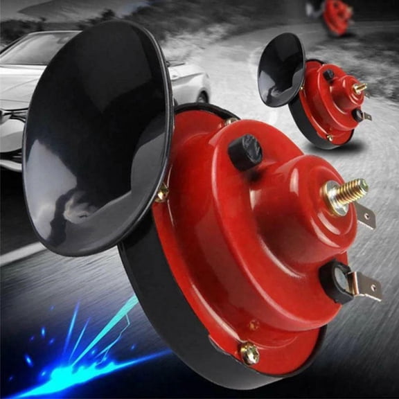 300dB Super Loud Snail Horn, 12V, Waterproof, Universal for Motorcycles, Trucks, Cars