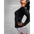 thumbnail image 5 of Remera CRZ YOGA Cloudweight de Manga Larga Ligera Negra M, 5 of 5