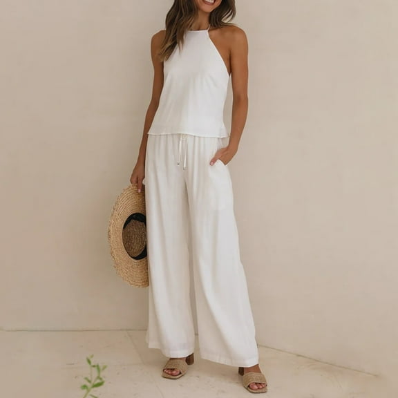 SIYUDAN Women Pants Business Casual Pants For Women White Adult Pants Lounge Pants For Women Wide Legged Pants Fall Pants
