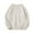 White, variant on Chenyin 2-8T Boys Girls Cotton Sweatshirt for Toddler Kids Solid Color Sweatsuit Pullover Tops Baby Long Sleeve Spring Fall Sweaters for Unisex